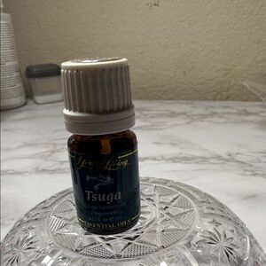 Young Living Tsuga Essential Oil - Blue and White